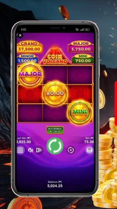 Coin Volcano Screenshot